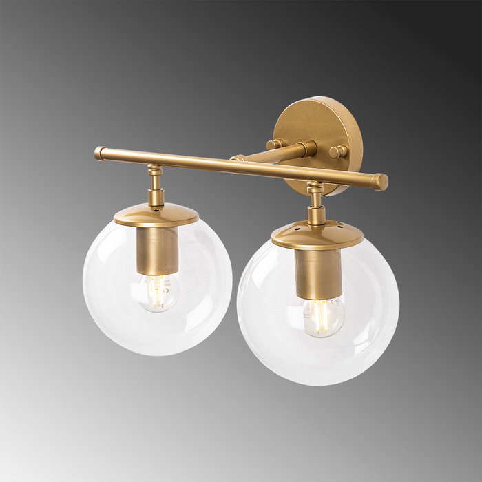 Opviq Roe - 10730 Lámpara de Pared Oro Brillante Opviq Roe - 10730 Lámpara de Pared Oro Brillante